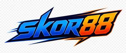 Logo skor88 di latar gelap